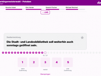 Frage zur Sonntagsöffnung bei VOTO